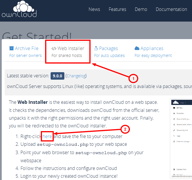 OwnCloudInstall