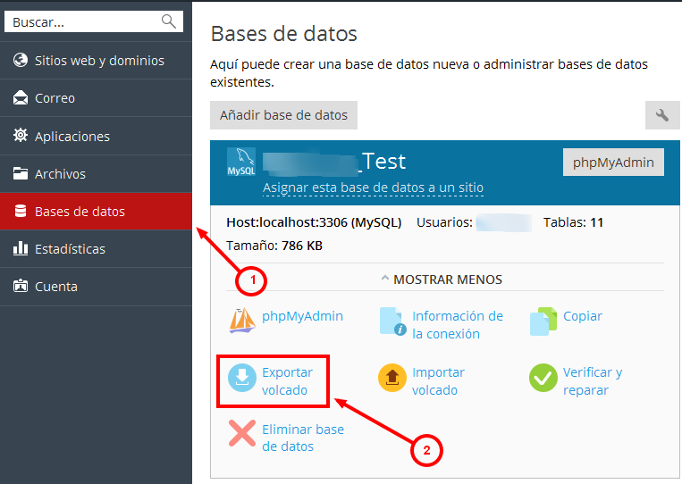 ExportarMySQL