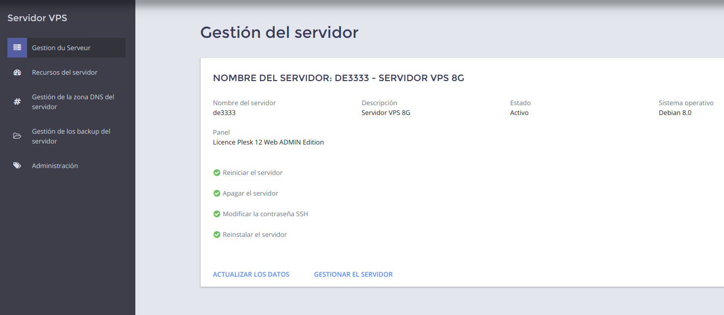 servidor VPS